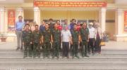 Hội đồng nghĩa vụ quân sự phường Tân Quy Đông: tổ chức đi thăm tân binh 