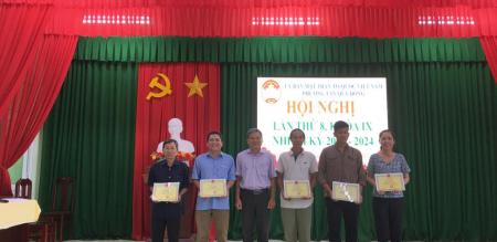 Ủy ban Mặt trận Tổ quốc Việt Nam phường Tân Quy Đông tổng kết công tác Mặt trận năm 2023