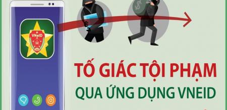 Tố giác, phòng, chống hiệu quả tội phạm qua ứng dụng VneID