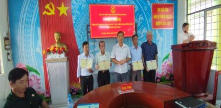 Hội cựu chiến binh phường Tân Quy Đông tổ chức Tổng kết phong trào  thi đua “Cựu chiến binh gương mẫu” giai đoạn 2019 - 2024