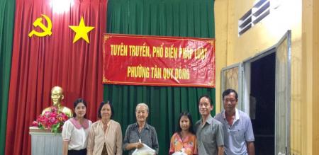 CLB hoà giải phường Tân Quy Đông tổ chức  tuyên truyền pháp luật tại khóm Tân Huề